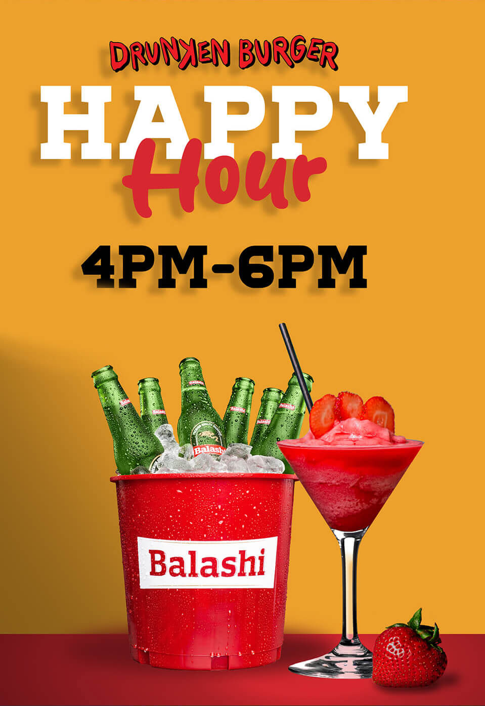 Drinks And Burgers In Aruba